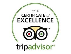 Trip Advisor Certificate Of Excellance